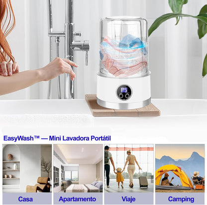EasyWash™ — Mini Lavadora Portátil