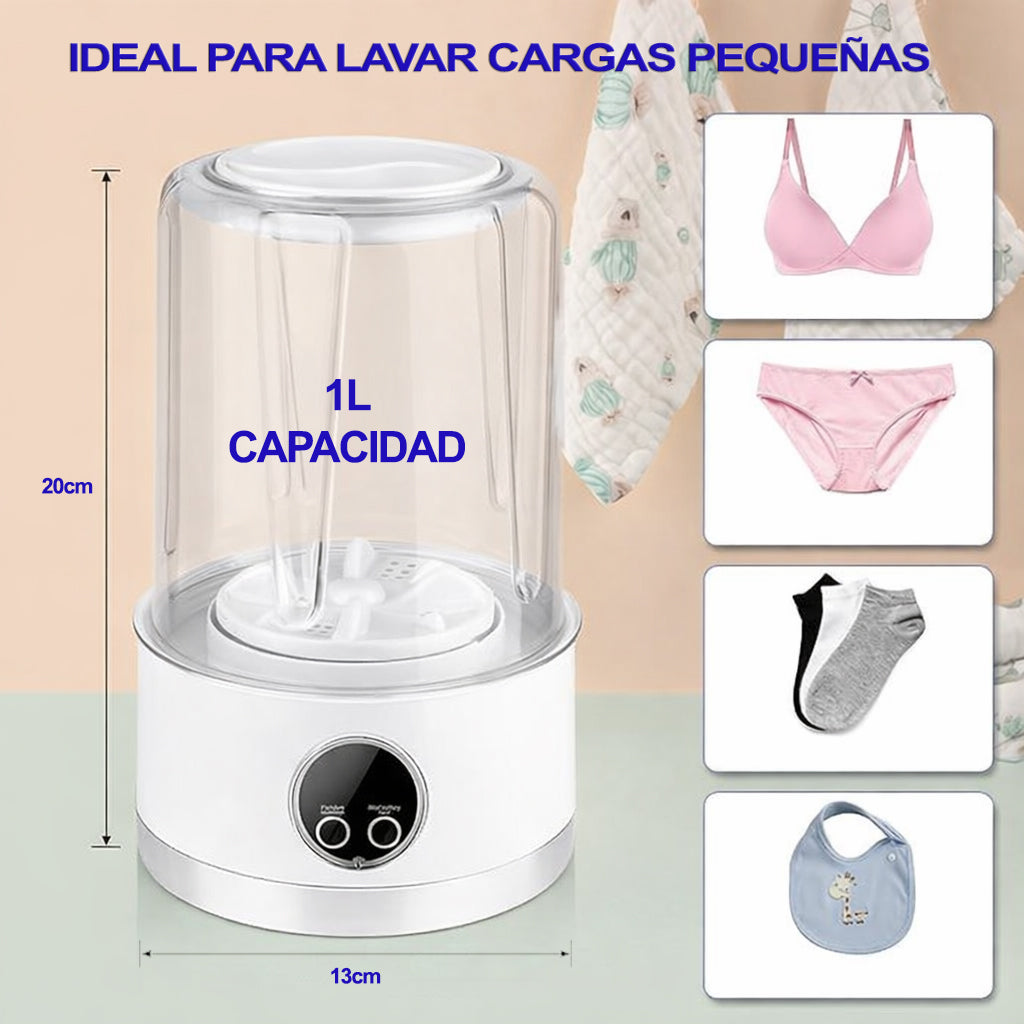 EasyWash™ — Mini Lavadora Portátil