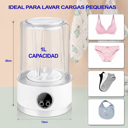 EasyWash™ — Mini Lavadora Portátil