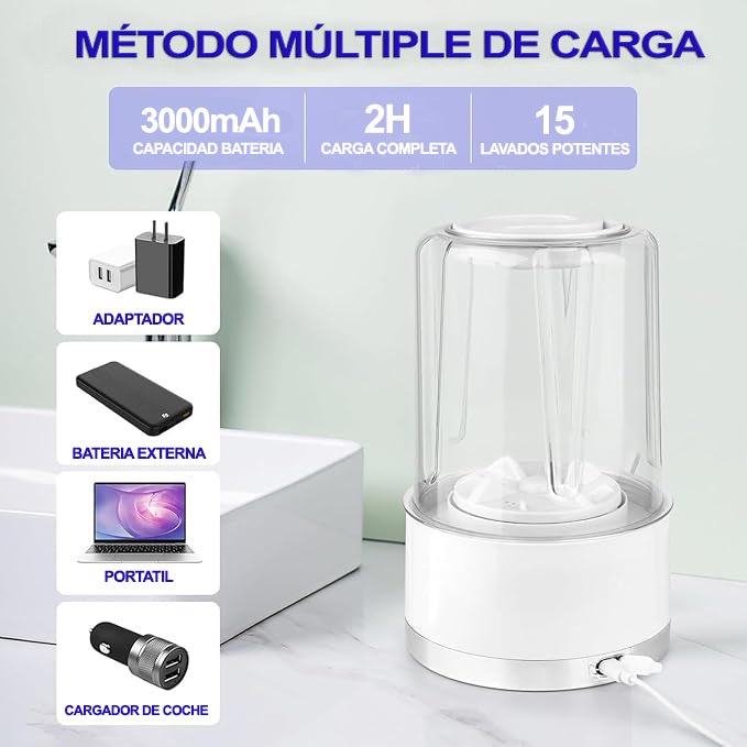EasyWash™ — Mini Lavadora Portátil